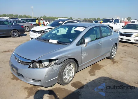 2010 Honda Civic Lx z USA, uszkodzony, nr VIN 2HGFA1F5XAH581604